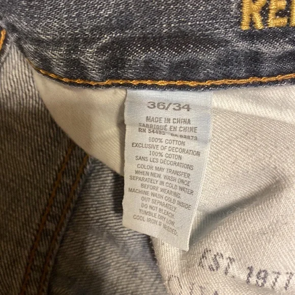 American Eagle Relaxed Straight Jeans- Mens - Picture 3 of 5